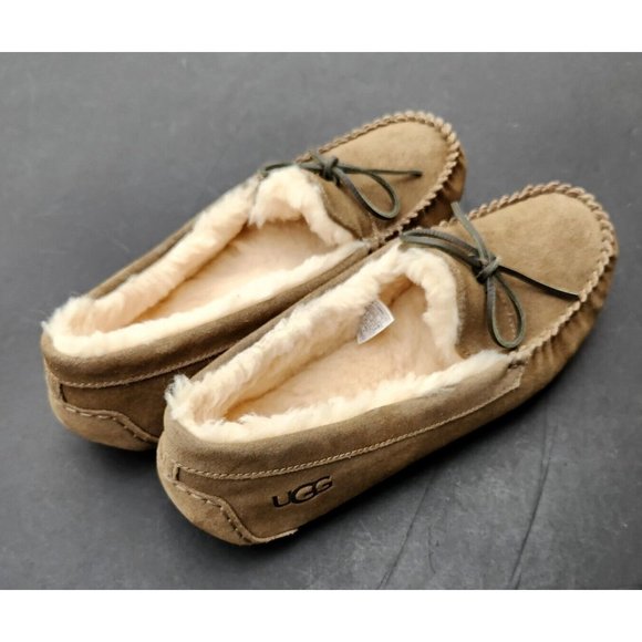 UGG Mens Size 13 Corvin Suede Wool Loafer Slip On Slippers New main image 10